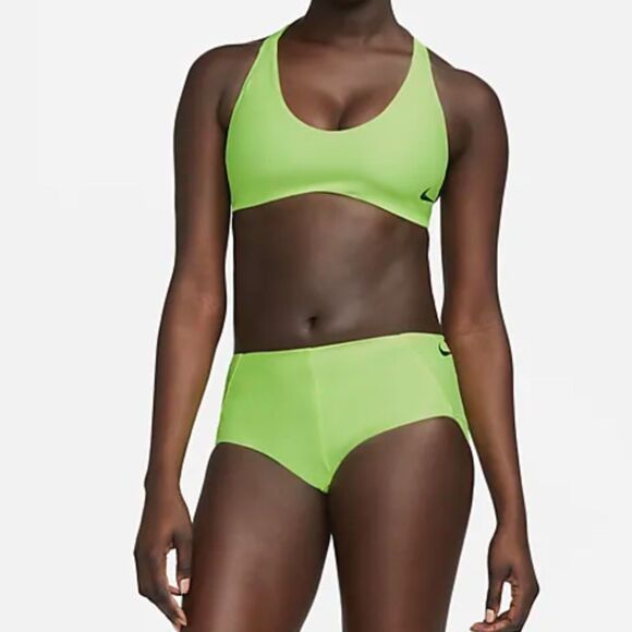 Nike NWT Sz XL Volt Glow Hydralock Fusion Women's Cheeky Kick Short - Picture 7 of 7